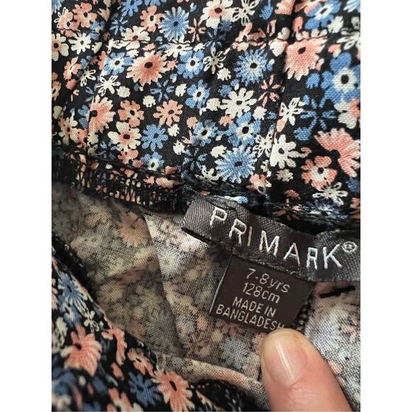 Justice Primark Girls Clothing Mini Lot Long Sleeve Tee Pants Shorts Size 7 - 8 - Picture 3 of 12